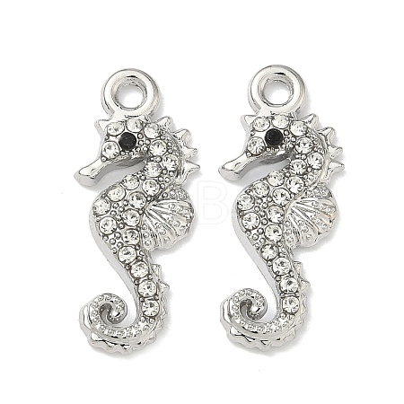 Alloy Crystal Rhinestone Pendants FIND-G108-04F-P-1