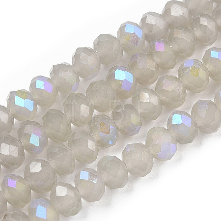 Electroplate Glass Beads Strands LS-EGLA-A034-J6mm-L09-1