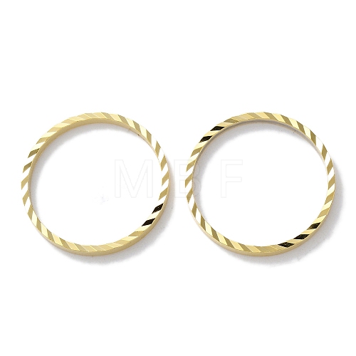 Brass Linking Rings KK-F880-14G-02-1