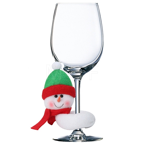 Cloth Christmas Wine Glass Covers PW-WGA5D50-02-1