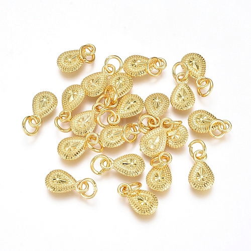 Electroplated Alloy Charms X-PALLOY-G267-15G-1