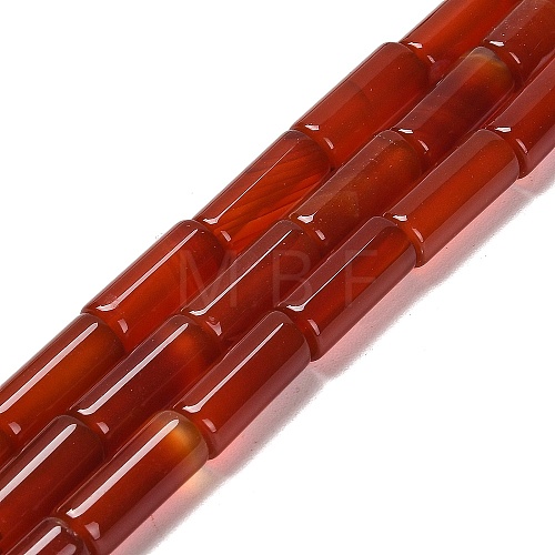 Natural Red Agate Beads Strands G-NH0020-A01-01-1