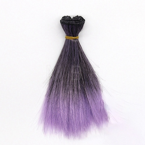 High Temperature Fiber Long Straight Ombre Hairstyle Doll Wig Hair DOLL-PW0001-029-22-1